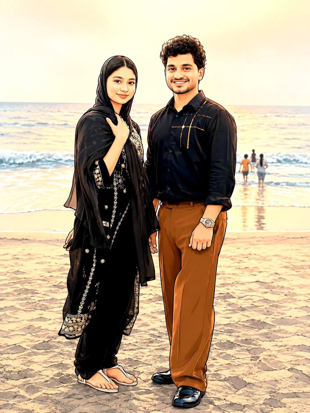 Shabeeb and Sabitha